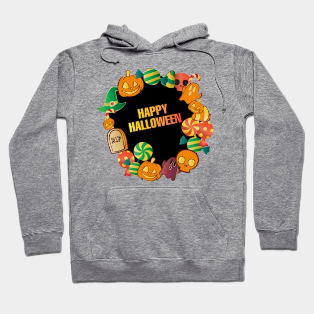 Happy Halloween trick or treat Hoodie by YousifAzeez